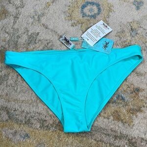 NWT, Heat Bikini Bottom, Gorgeous Caribbean Blue! Size XL